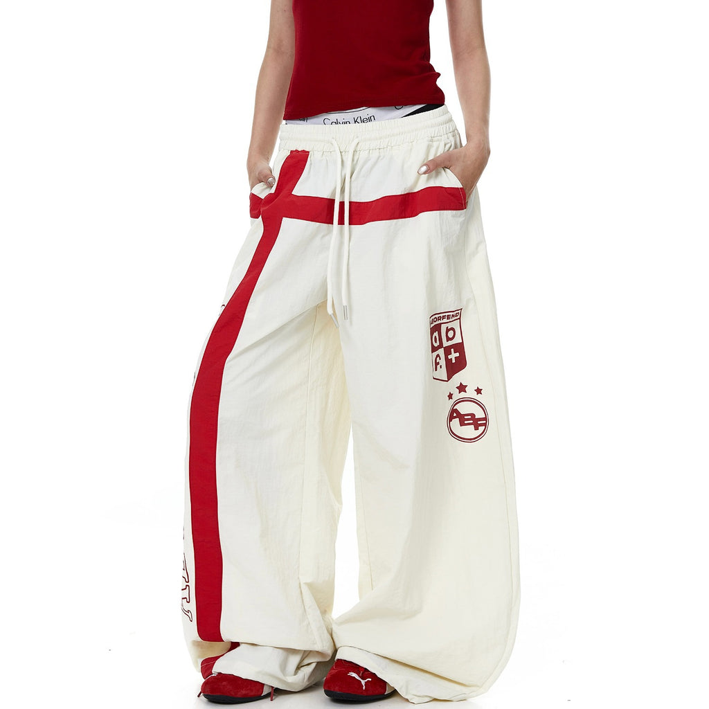 Drawstring Cargo Casual Pants