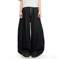 Black machete jeans