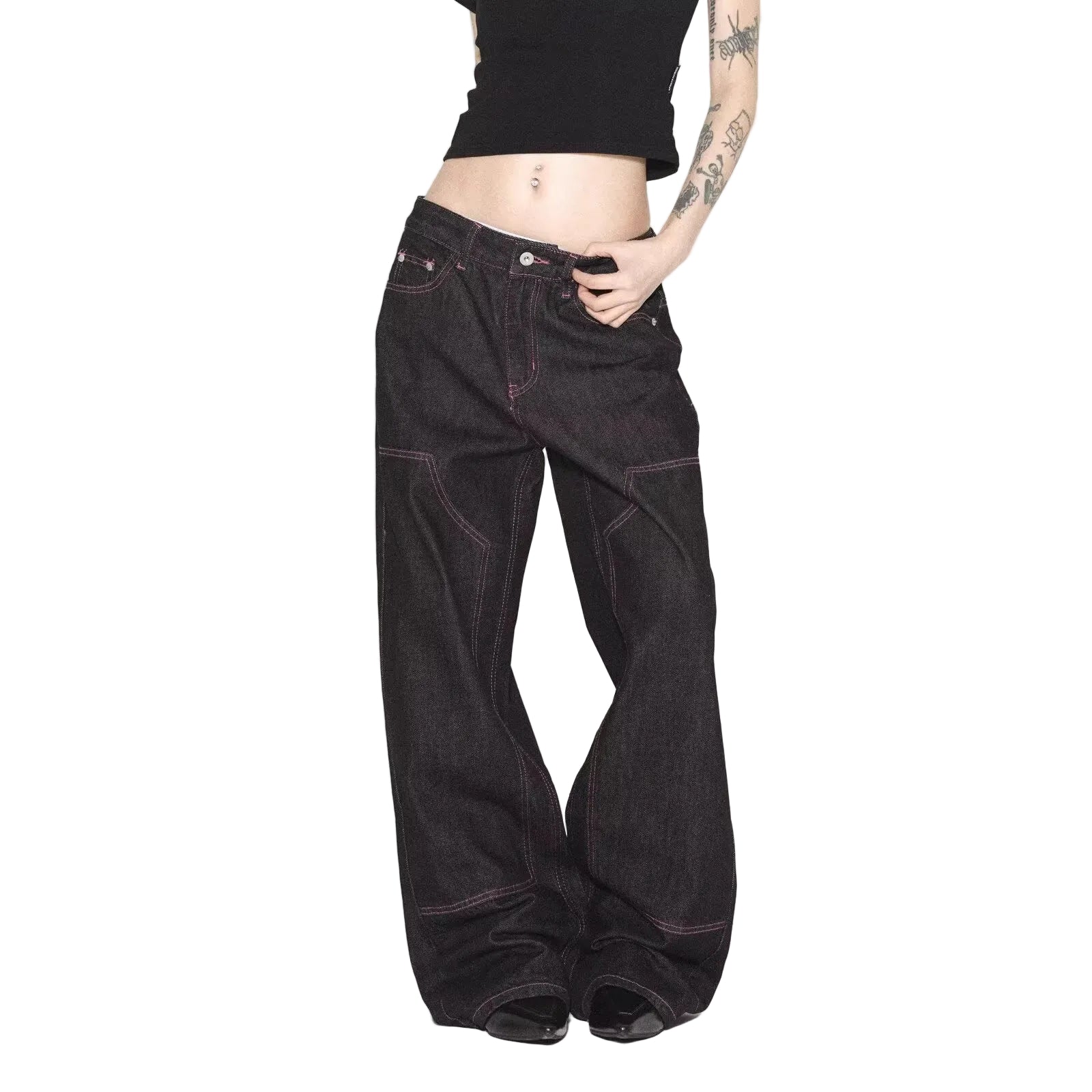 High-Waisted Skinny Jeans