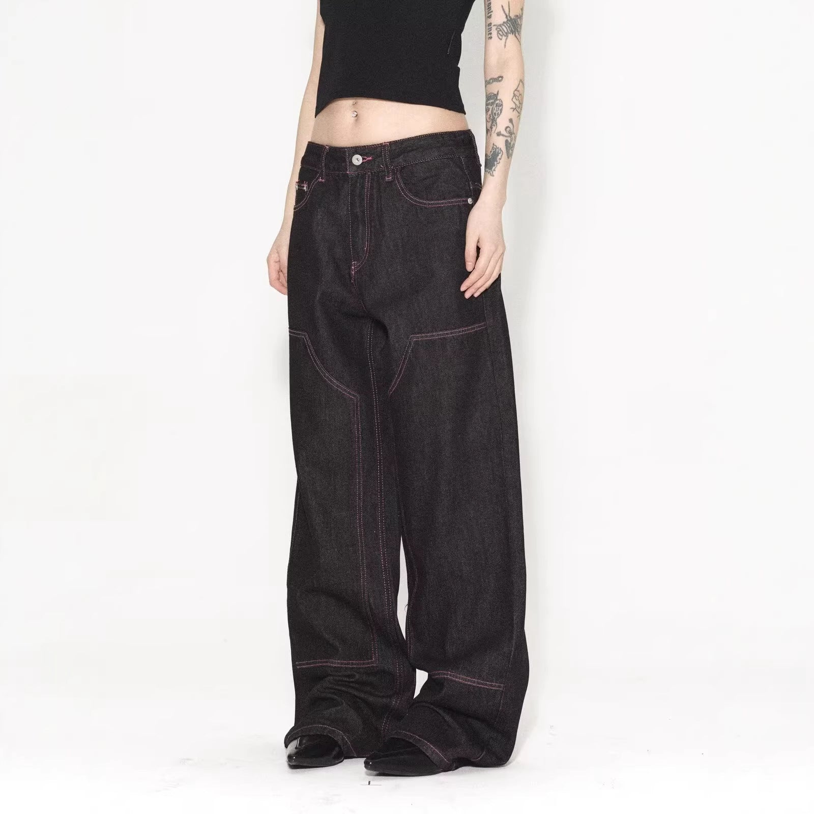 High-Waisted Skinny Jeans