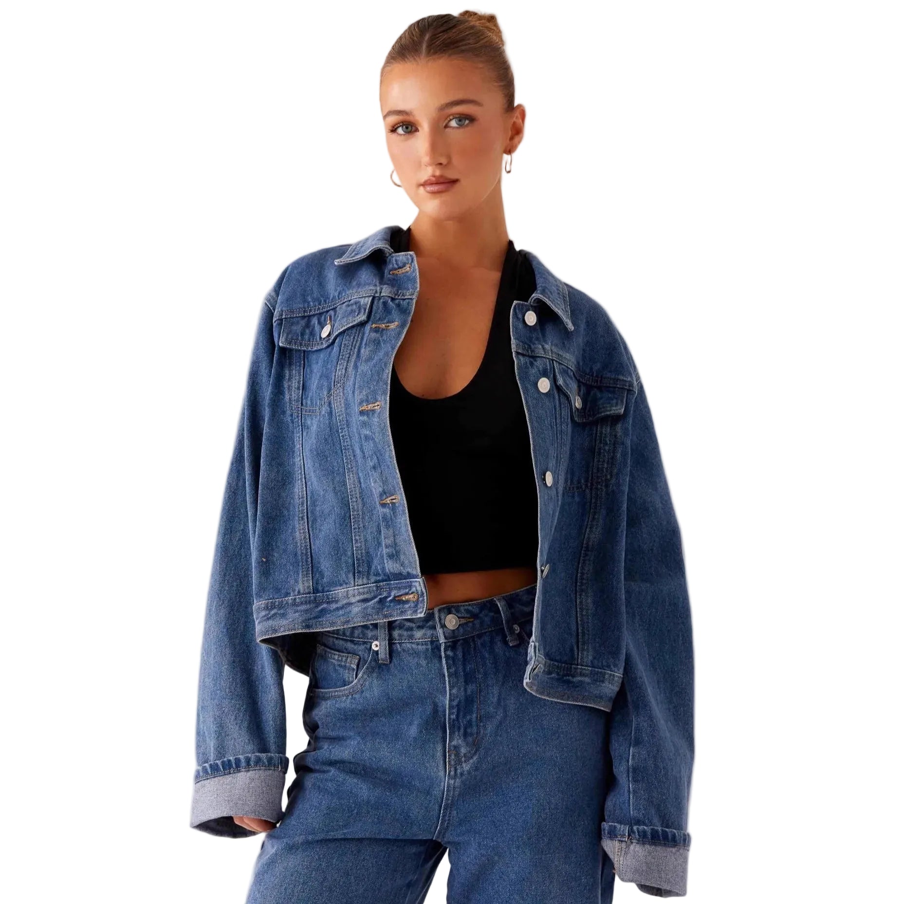 New Hutlar Casual Denim Jacket