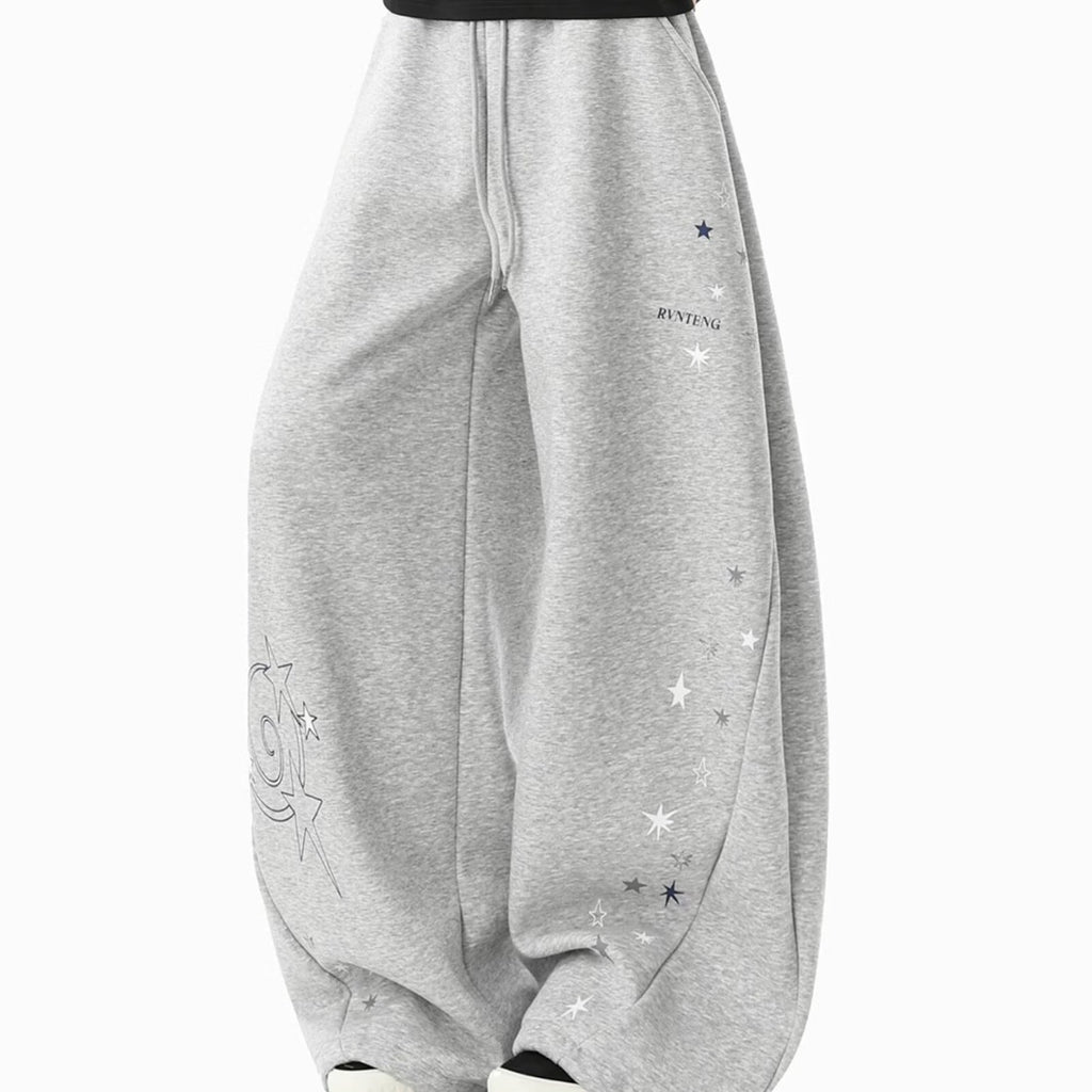 Star Print Blade Sweatpants