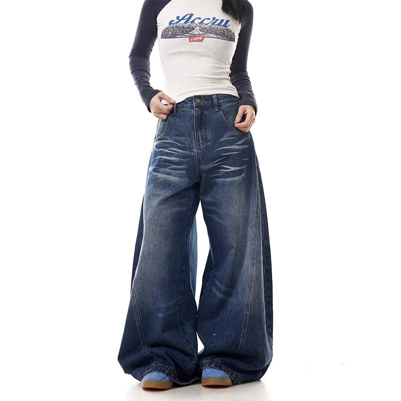 Drapey Vintage Casual Denim