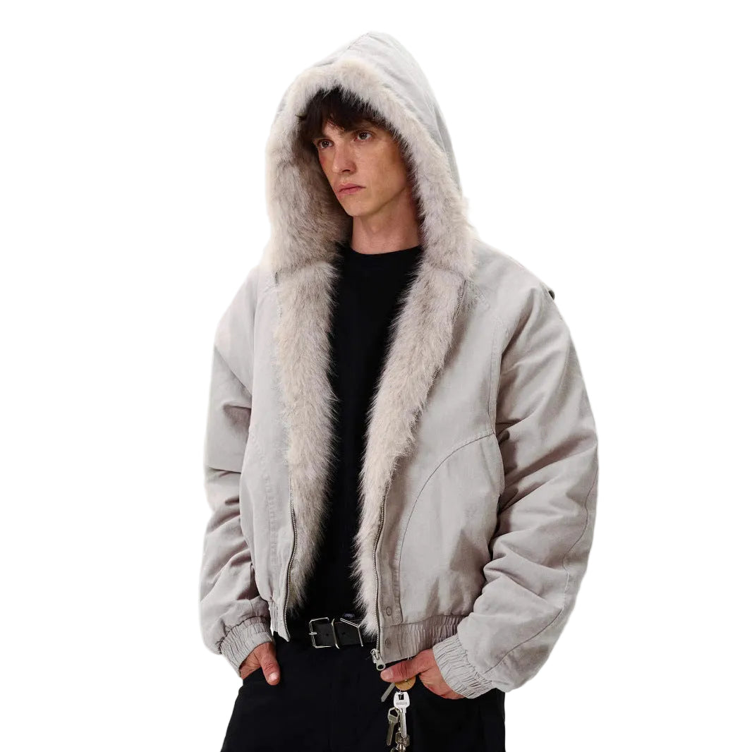New Design Fleece-Lined Coat