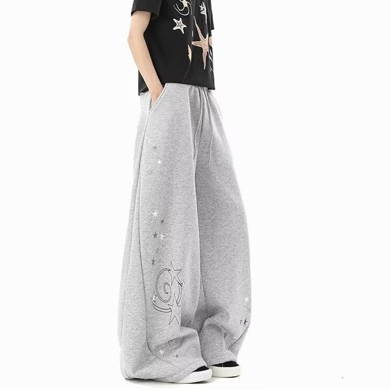Star Print Blade Sweatpants