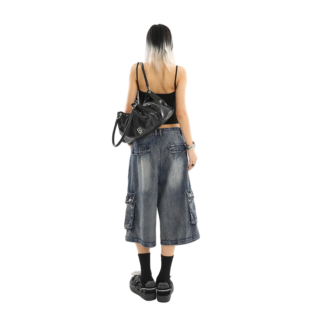 Seven-point star jeans