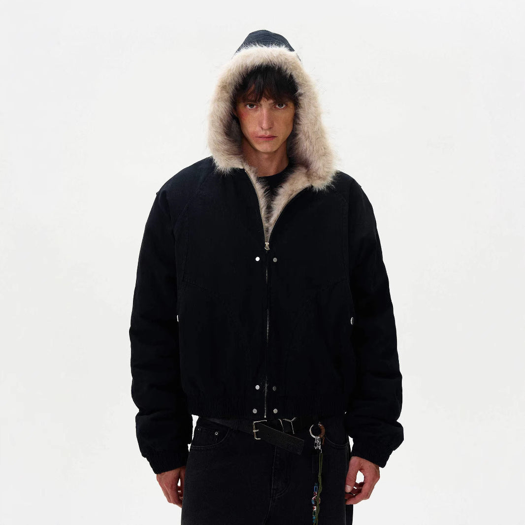 New Design Fleece-Lined Coat