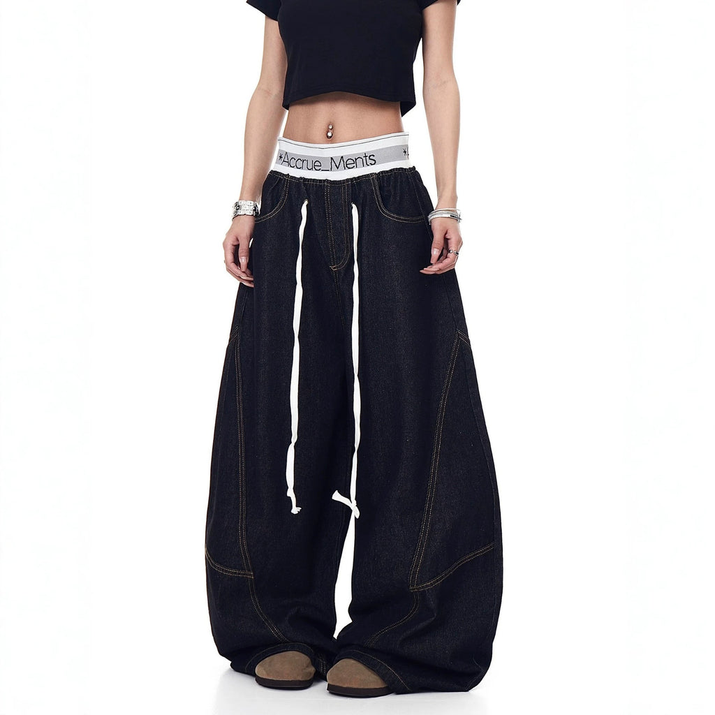 Cut Denim Pants