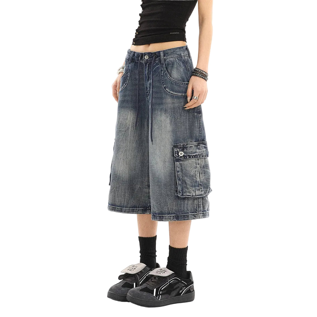 Seven-point star jeans