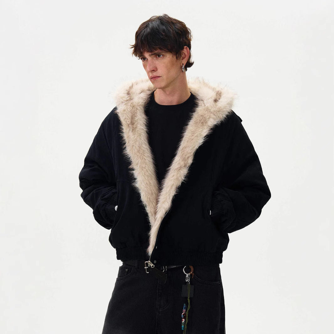 New Design Fleece-Lined Coat