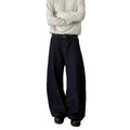 Denim Blue Knife Cut Jeans