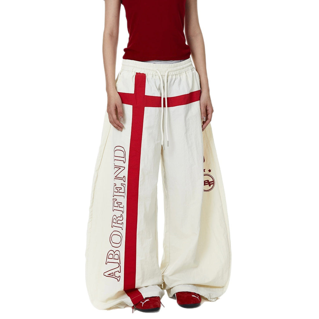 Drawstring Cargo Casual Pants