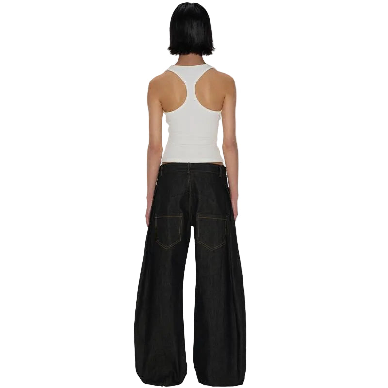 Pleated Banana Pants