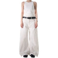 Minimalist patchwork design jeans
