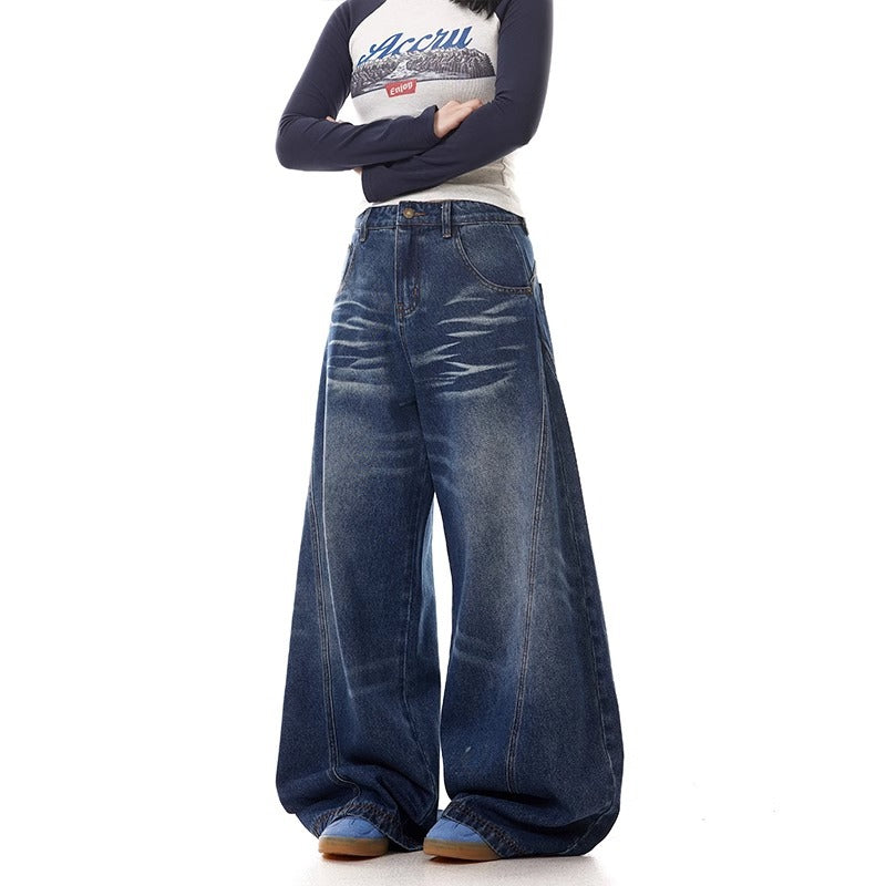 Drapey Vintage Casual Denim